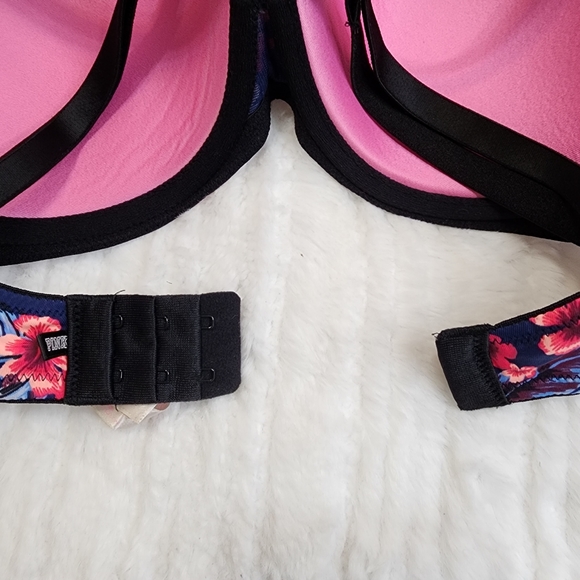 Victoria's Secret Pink Wear Everywhere Lightly Lined Double Wear Size 32DD - Picture 10 of 13